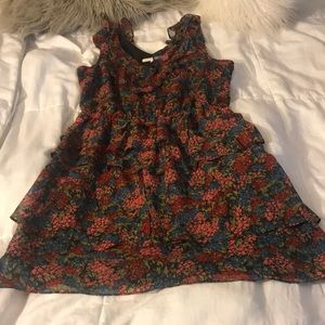 Madewell floral dress labeled Eliot
